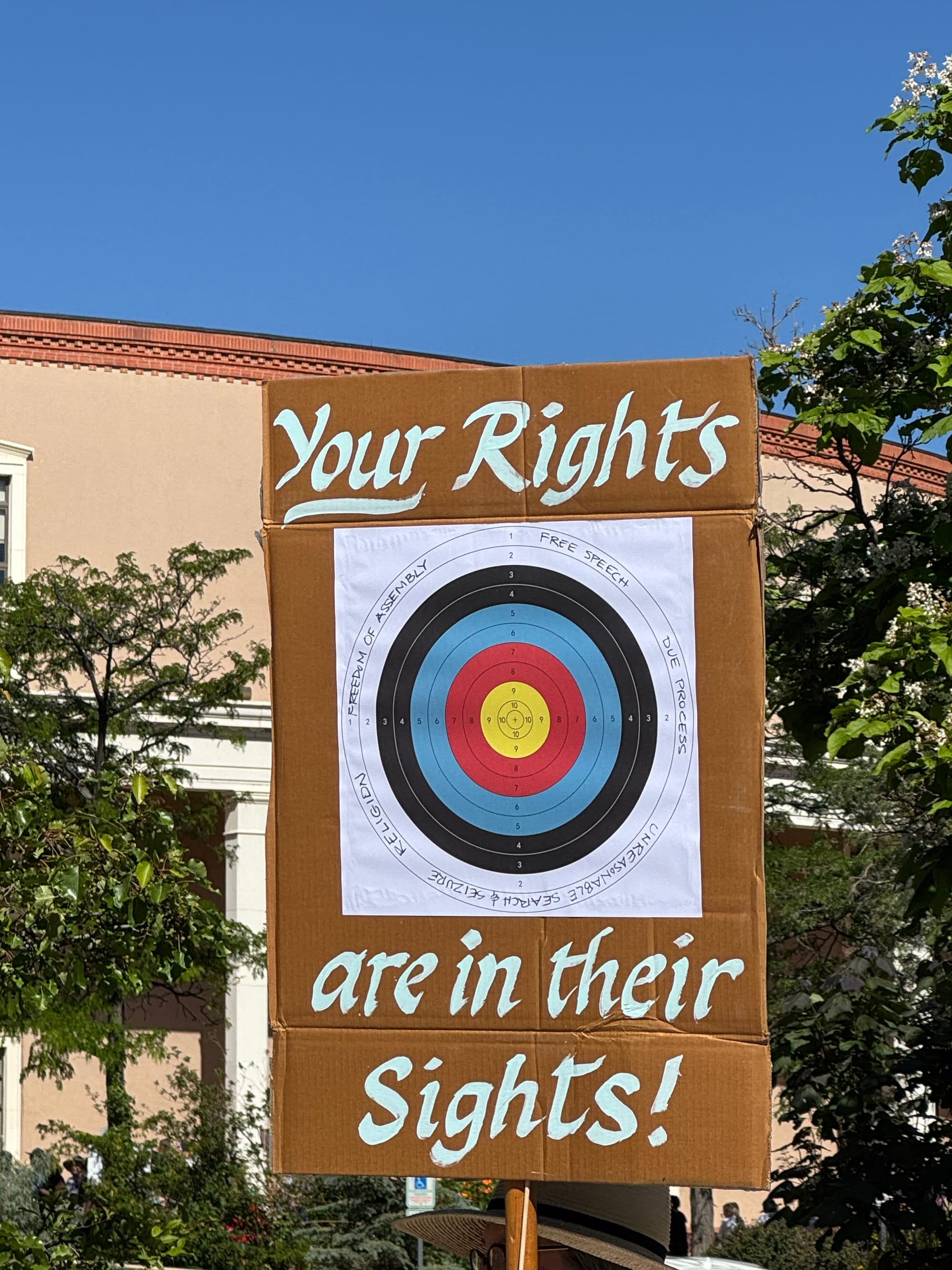 Santa Fe shows up for democracy