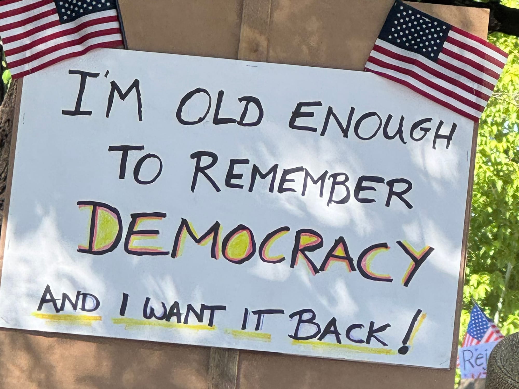 Santa Fe shows up for democracy