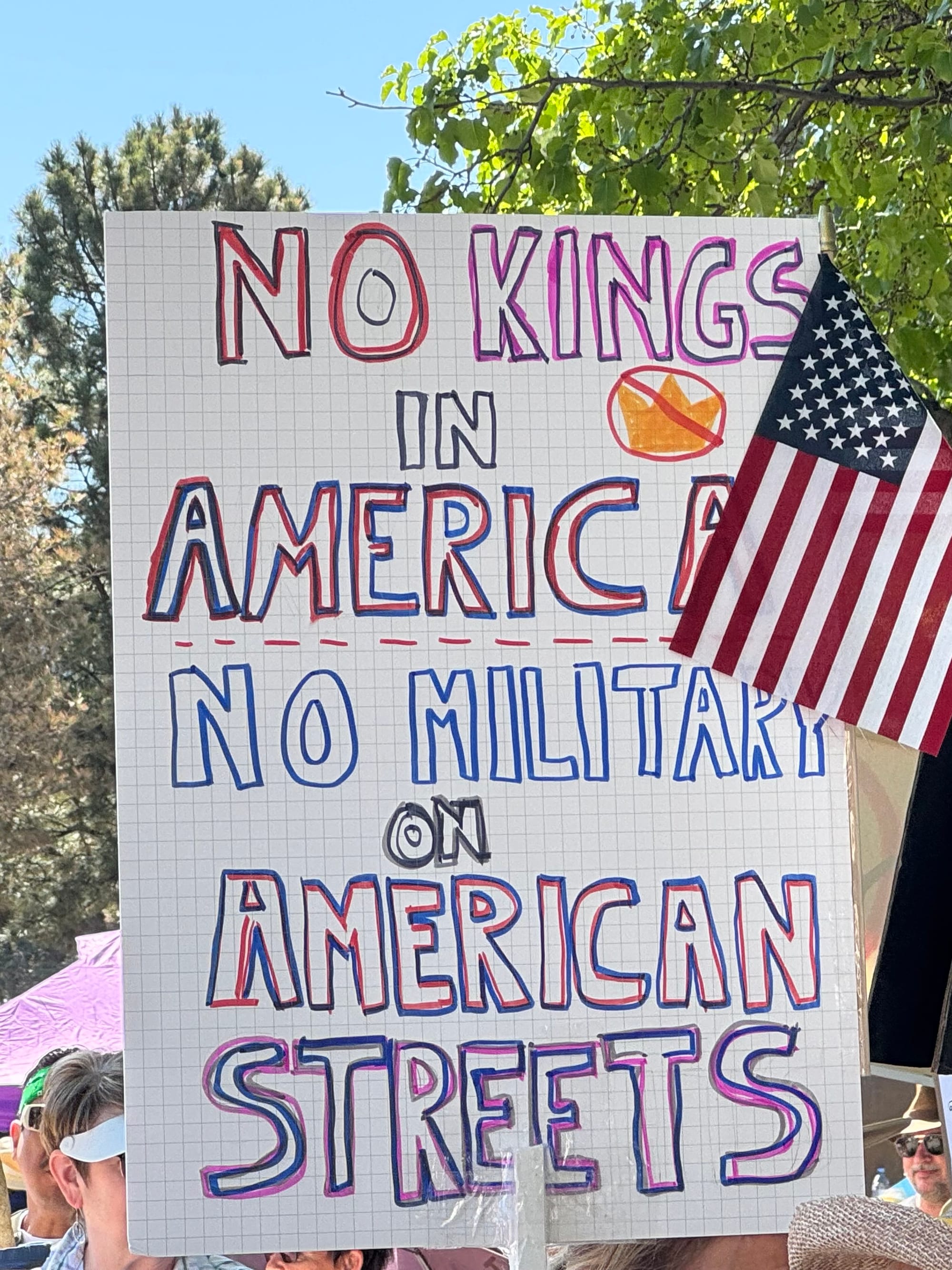 Santa Fe shows up for democracy